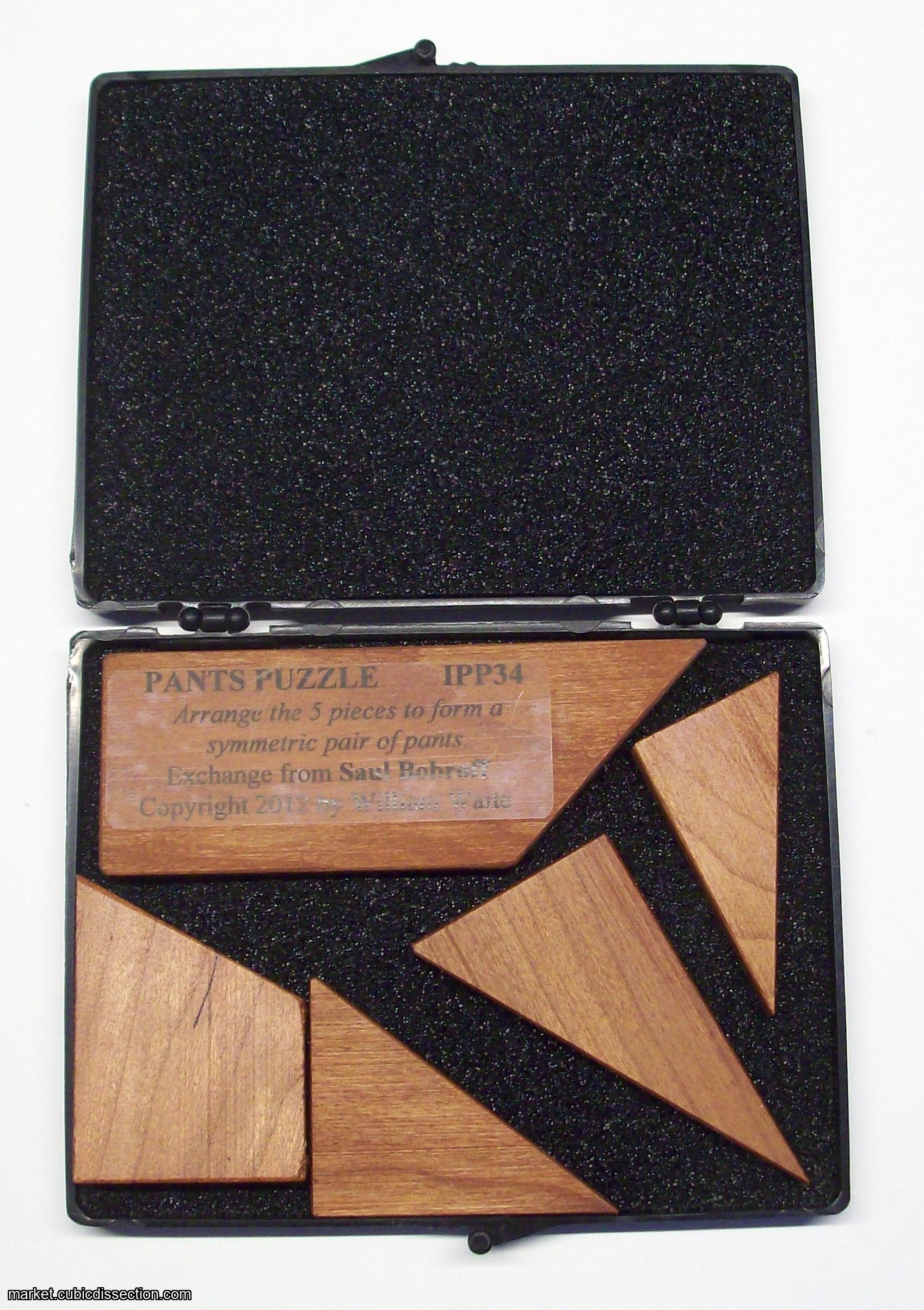 Pants Puzzle (Exchange Puzzle IPP 34)