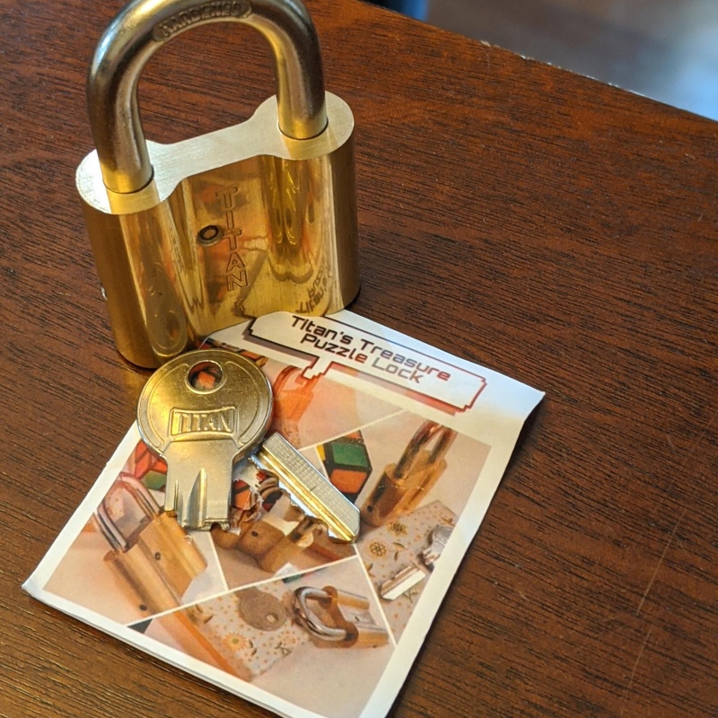 Titan’s Treasure Lock