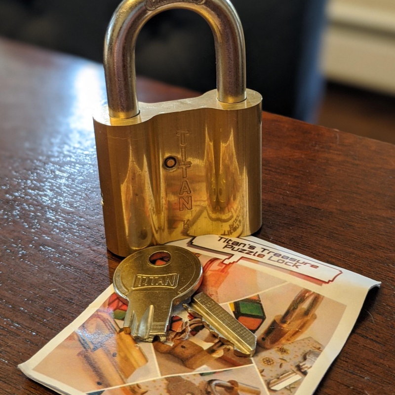Titan’s Treasure Lock