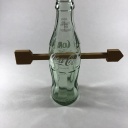 Coca-Cola Bottle with Wooden Arrow-Gary Foshee
