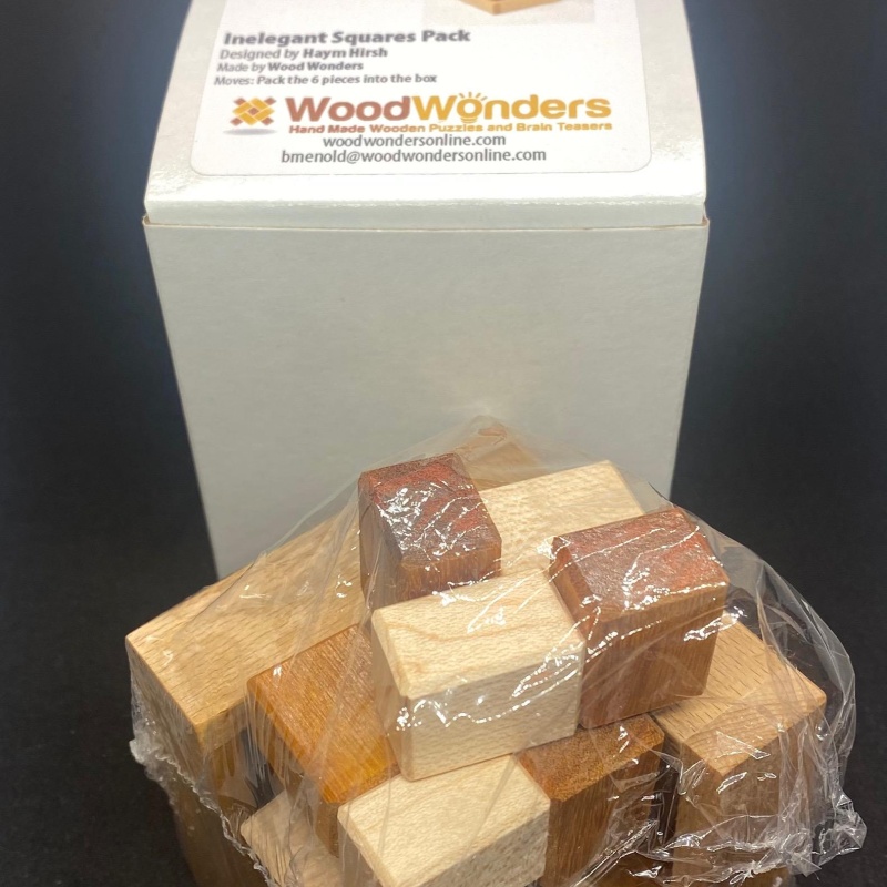 Inelegant Squares Pack by Haym Hirsh made by Woodwonders