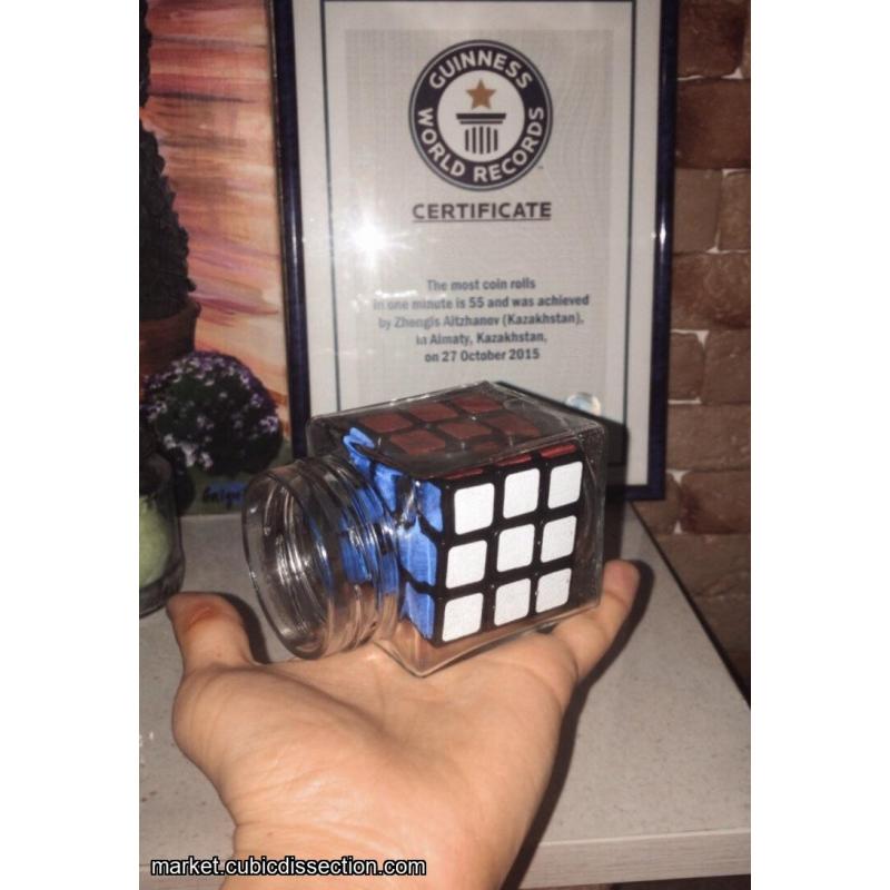 Cube in a jar