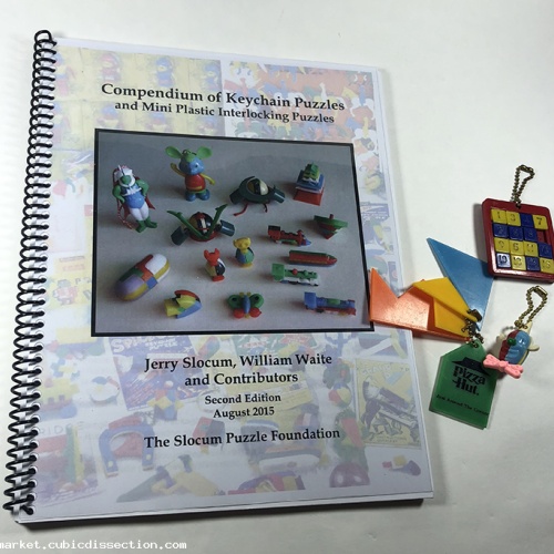 Compendium of Keychain Puzzles by Jerry Slocum and William Waite + Free Keychain Puzzles
