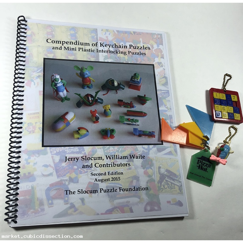 Compendium of Keychain Puzzles by Jerry Slocum and William Waite + Free Keychain Puzzles