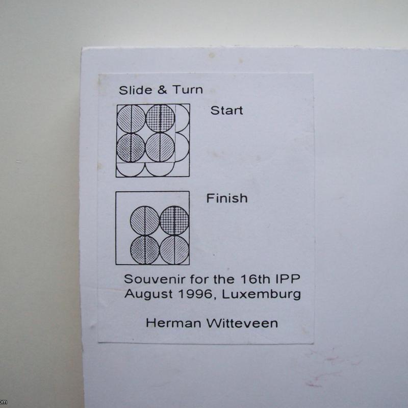 Slide & Turn (Exchange puzzle from 1996)