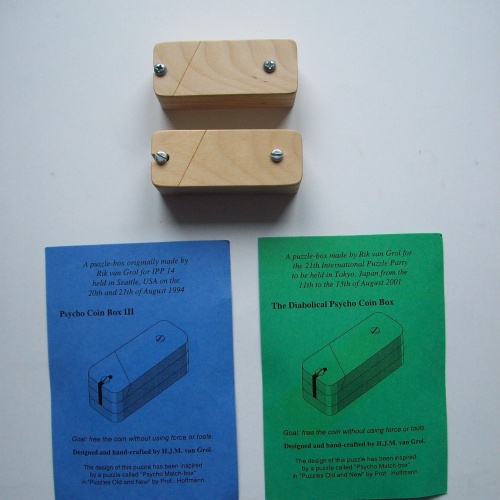 Psycho Coin Box III and The Diabolical Psycho Coin Box (IPP 14 and 21)