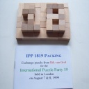 IPP 1819 PACKING (Exchange puzzle IPP 19)