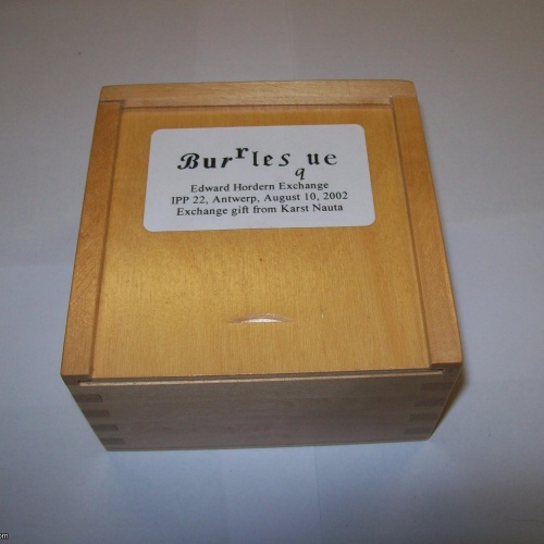 Burrlesque (Exchange puzzle IPP 22)