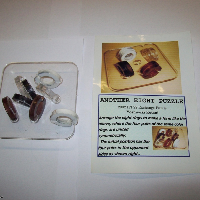 Another Eight Puzzle (Exchange Puzzle IPP 22)