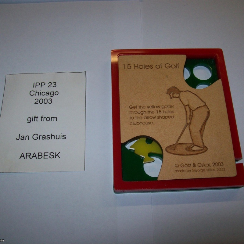 15 Holes of Golf (Exchange Puzzle IPP 23)