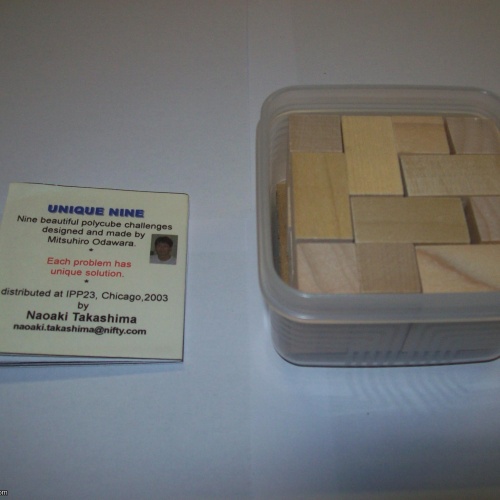 Odawara's Nine Problems (Exchange Puzzle IPP 23)