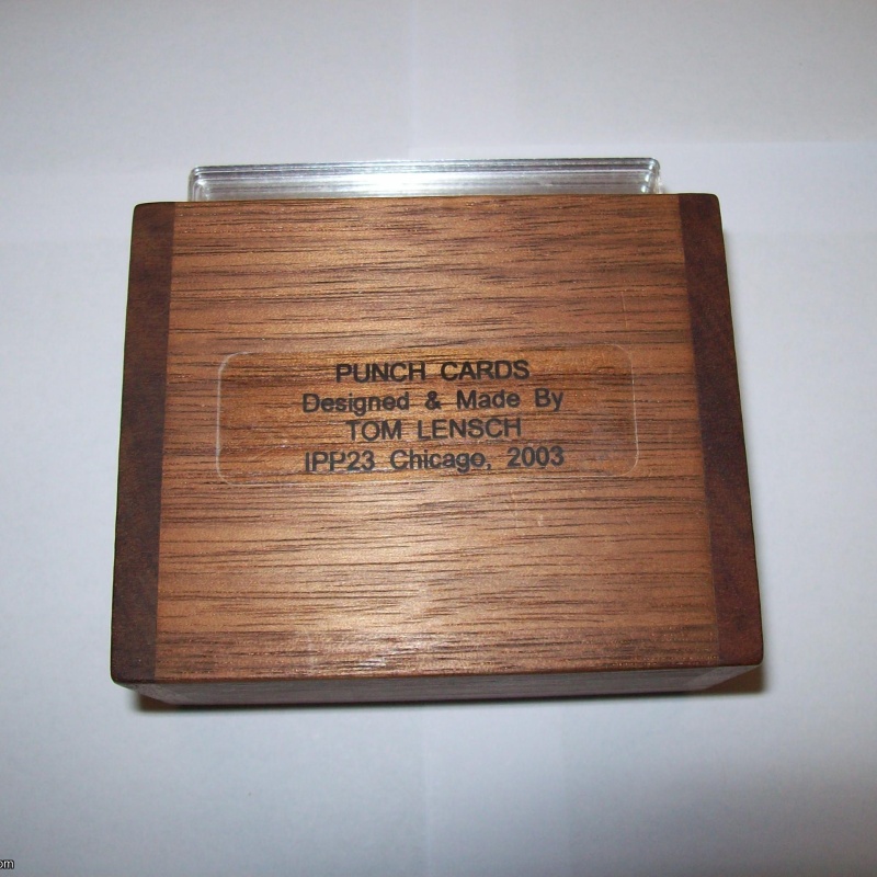 Punch Cards (Exchange Puzzle IPP 23)