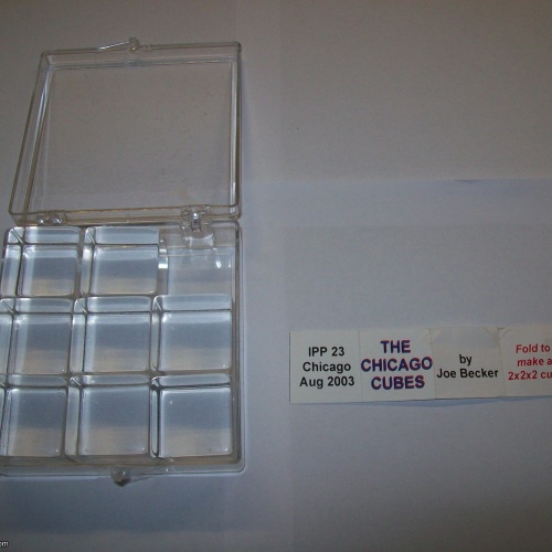 The Chicago Cubes (Exchange Puzzle IPP 23)