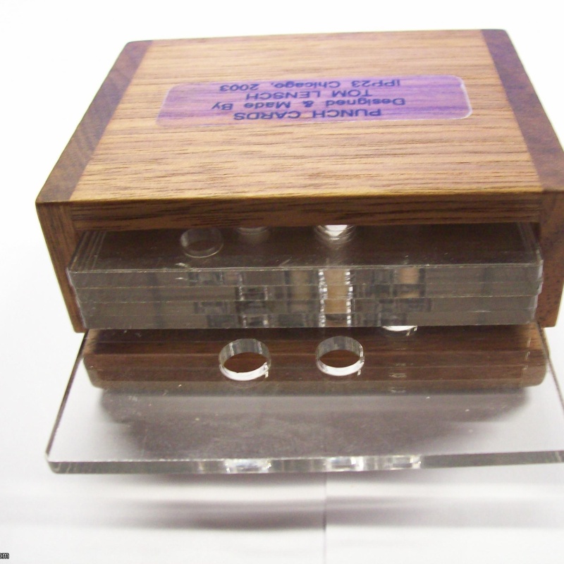 Punch Cards (Exchange Puzzle IPP 23)