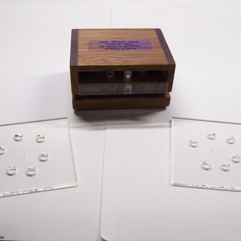 Punch Cards (Exchange Puzzle IPP 23)