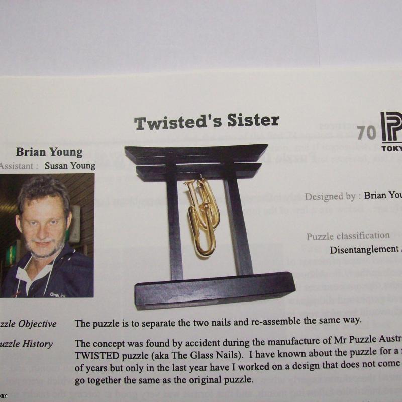Twisted's Sister (Exchange Puzzle IPP 24)