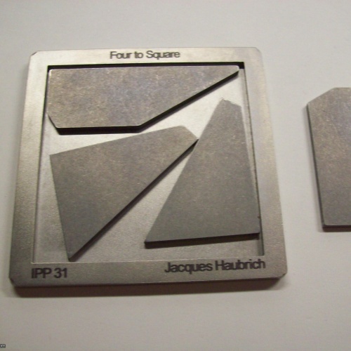 Four to Square (Exchange Puzzle IPP 31)