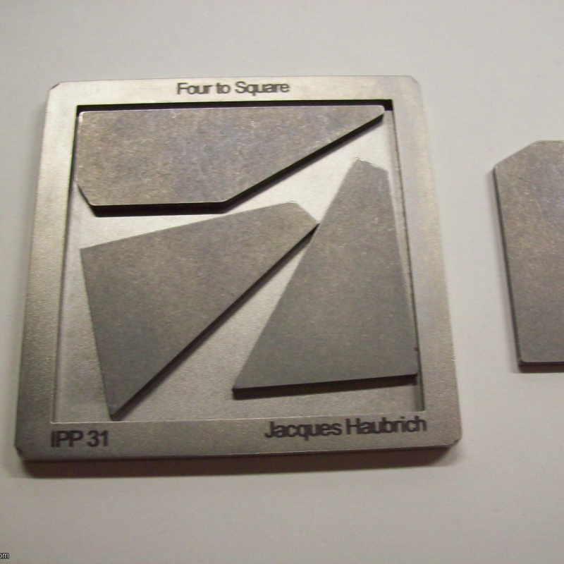 Four to Square (Exchange Puzzle IPP 31)