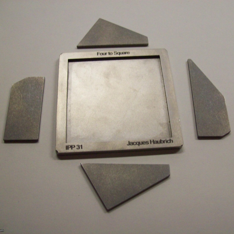 Four to Square (Exchange Puzzle IPP 31)