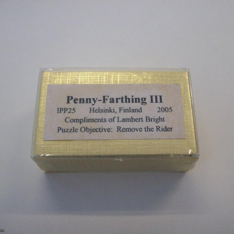 Penny-Farthing III (Exchange Puzzle IPP 25)