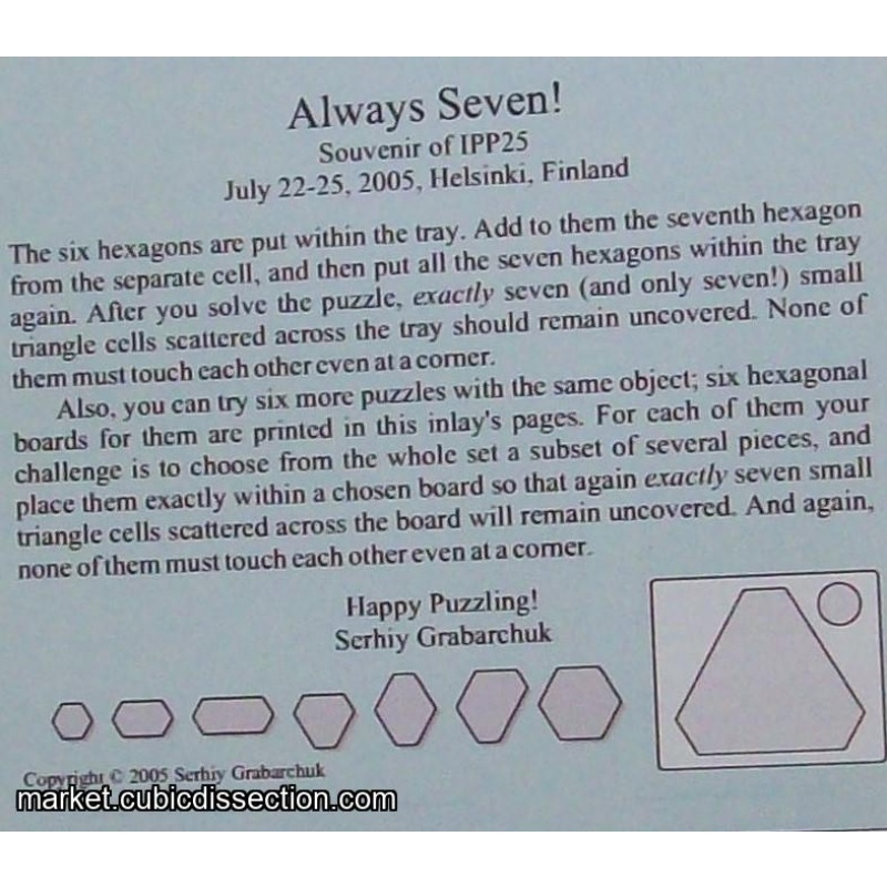 Always Seven (Exchange Puzzle IPP 25)