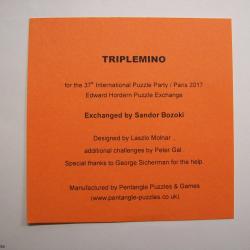 Triplemino (Exchange Puzzle IPP 37)