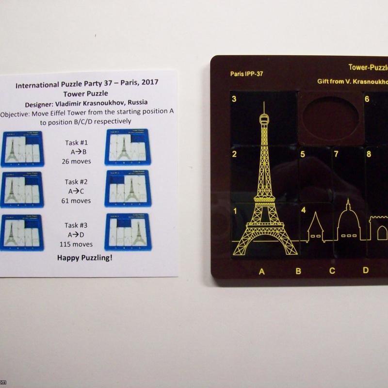 Tower Puzzle (Exchange Puzzle IPP 37)