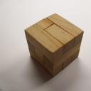 Coffin's Four-piece Cube (Exchange Puzzle IPP 37)