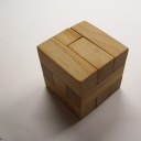 Coffin's Four-piece Cube (Exchange Puzzle IPP 37)