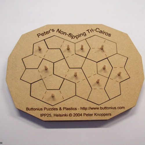 Peter's Non-flipping Tri-Cairos (Exchange Puzzle IPP 25)