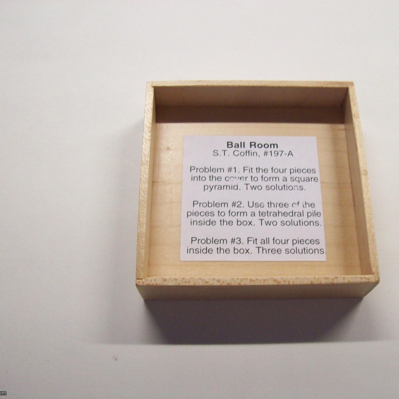 Ball Room (Exchange Puzzle IPP 25)