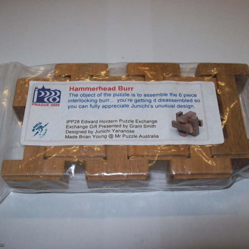 Hammerhead Burr (Exchange Puzzle IPP 28)