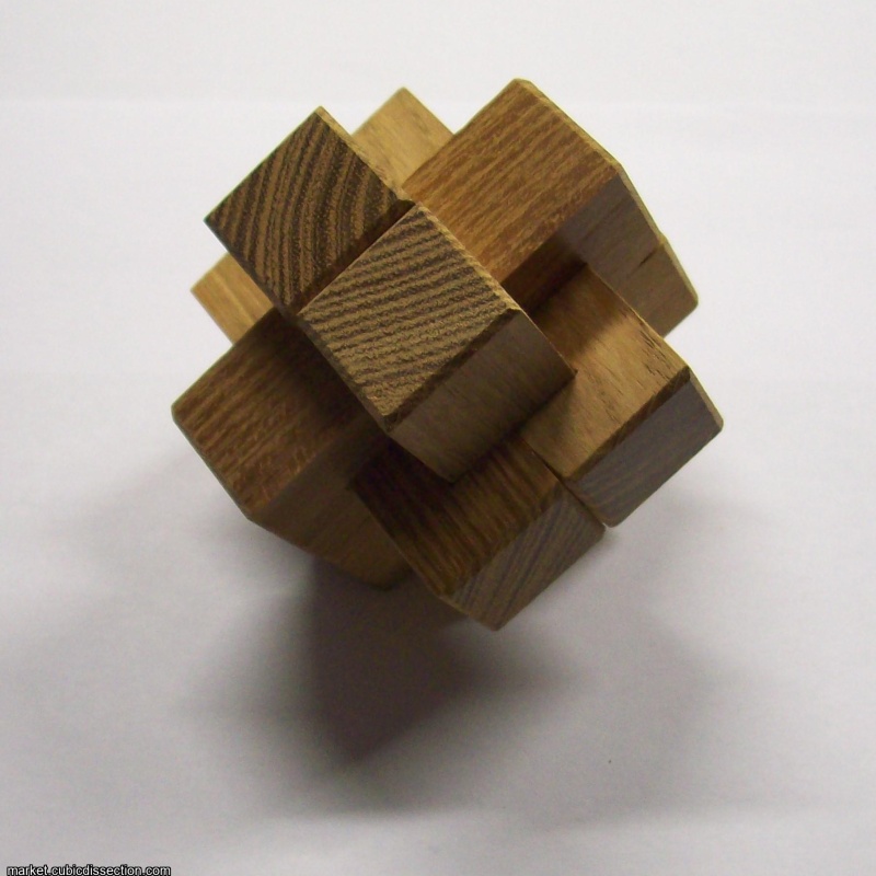 6-Piece Burr Variation 2 (Exchange Puzzle IPP 31)