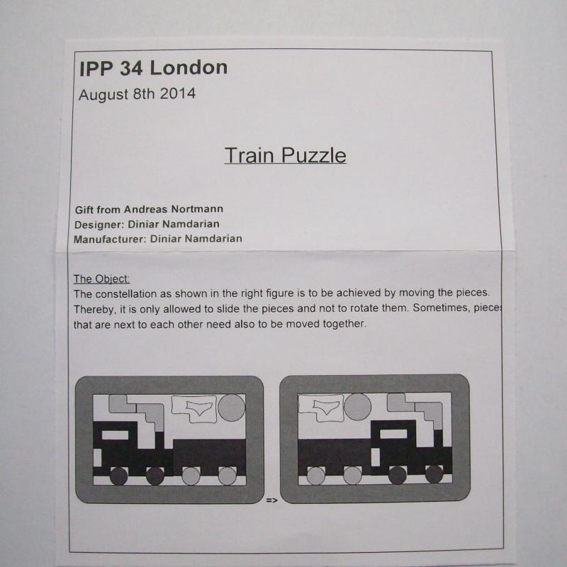 Train Puzzle (Exchange Puzzle IPP 34)