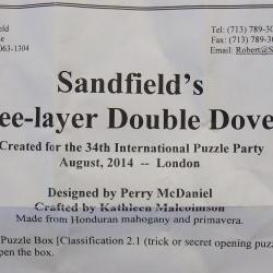 Sandfields Three Layer Dovetail (Exchange Puzzle IPP 34)