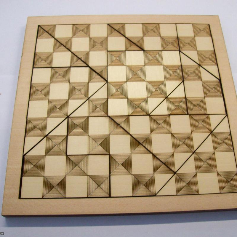 Checkered Plate Assemby (Exchange Puzzle IPP 34)