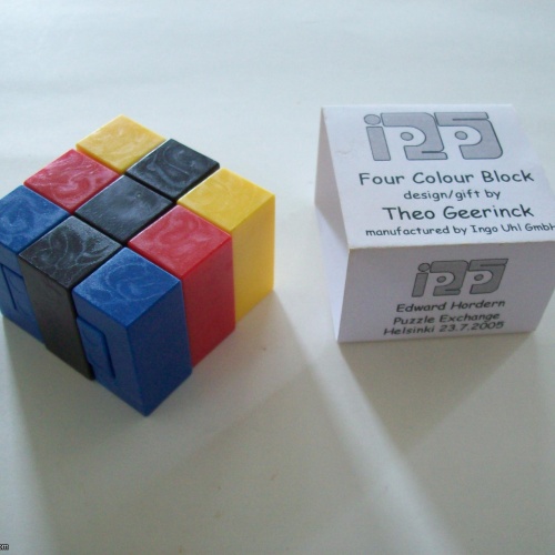 Four-Colour Block (Exchange Puzzle IPP 25)