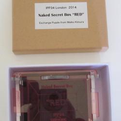 Naked Secret Box “RED” (Exchange Puzzle IPP 34)