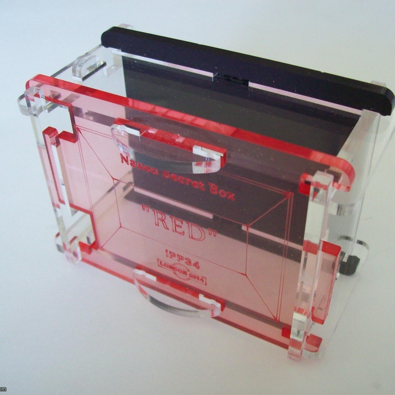 Naked Secret Box “RED” (Exchange Puzzle IPP 34)