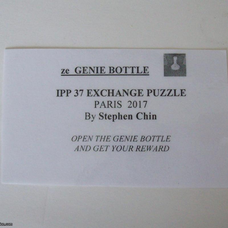 Ze Genie Bottle (Exchange Puzzle IPP 37)
