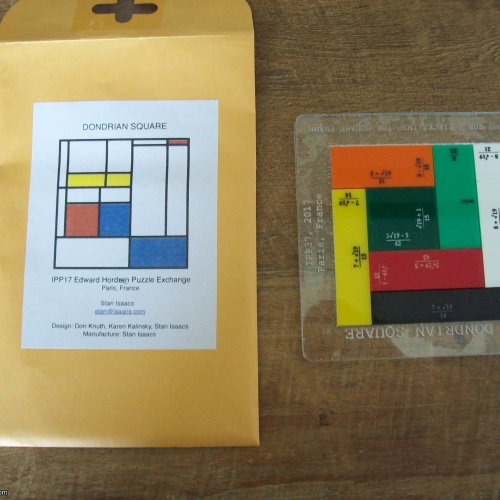 Dondrian Square (Exchange Puzzle IPP 37)
