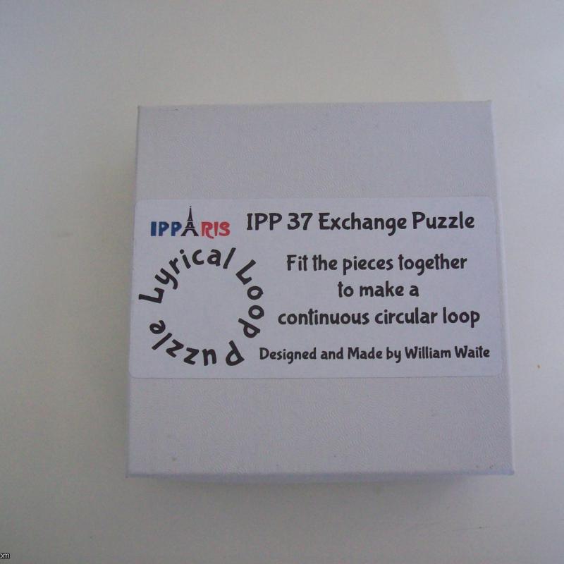 Lyrical Loop Puzzle (Exchange Puzzle IPP 37)