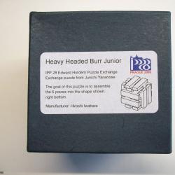 Heavy Headed Burr Junior (Exchange Puzzle IPP 28)