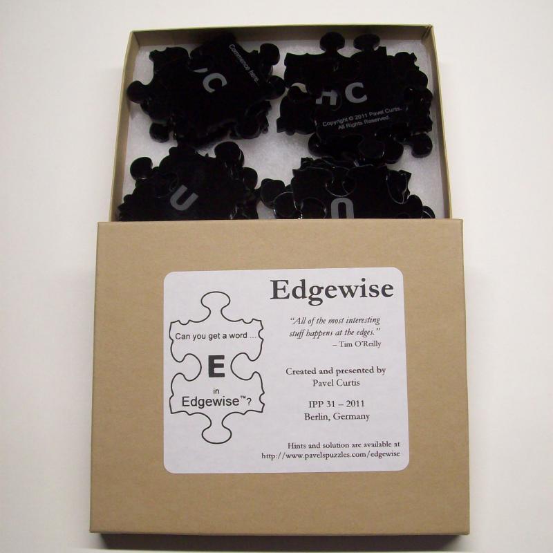 Edgewise (Exchange Puzzle IPP 31)