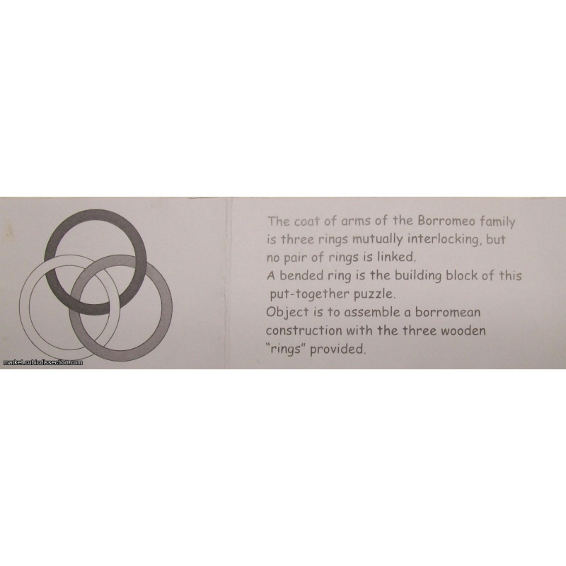 Borromean Braid (Exchange Puzzle IPP 31)