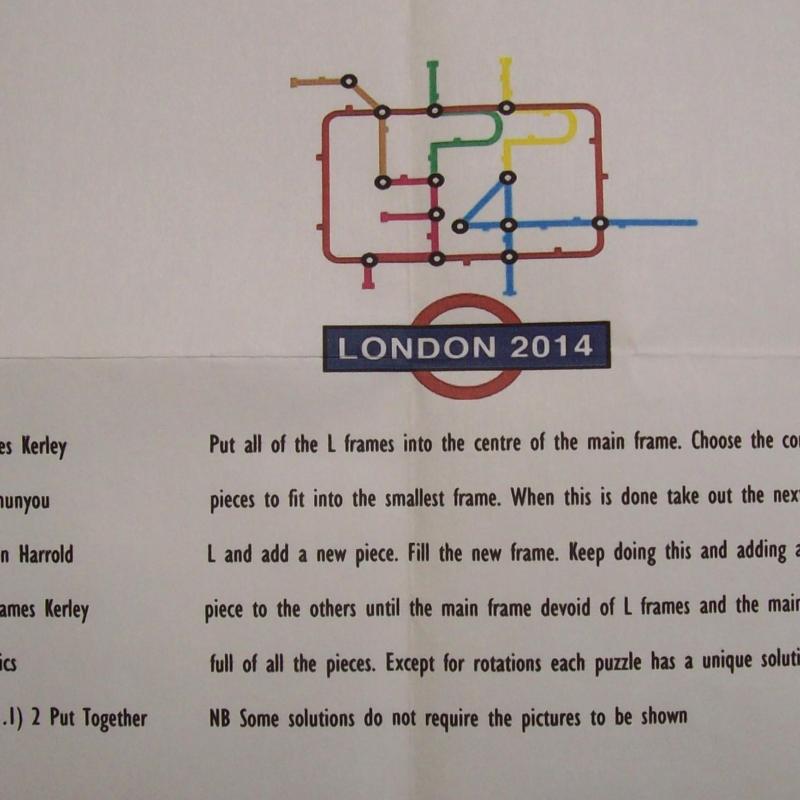 London Squares (Exchange Puzzle IPP 34)