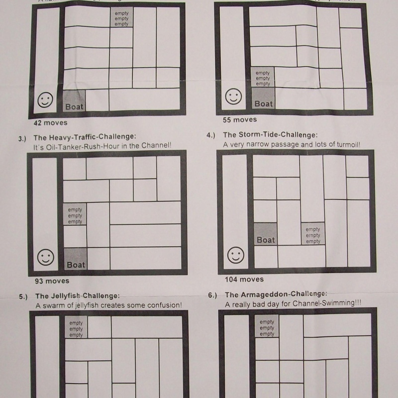 Channel Swimming (Exchange Puzzle IPP 34)