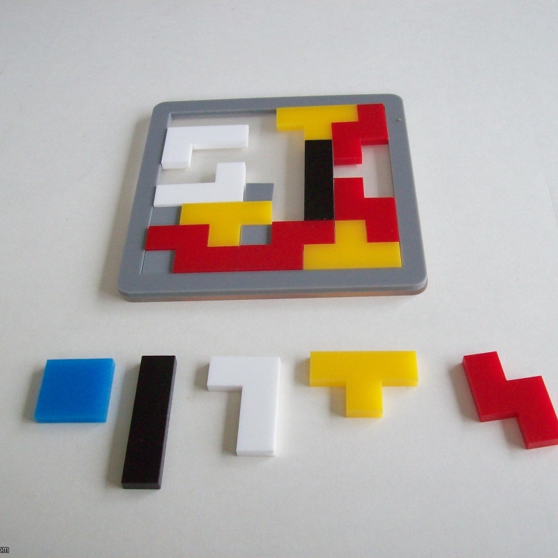 Tetrominoes 12345 (Exchange Puzzle IPP 37)
