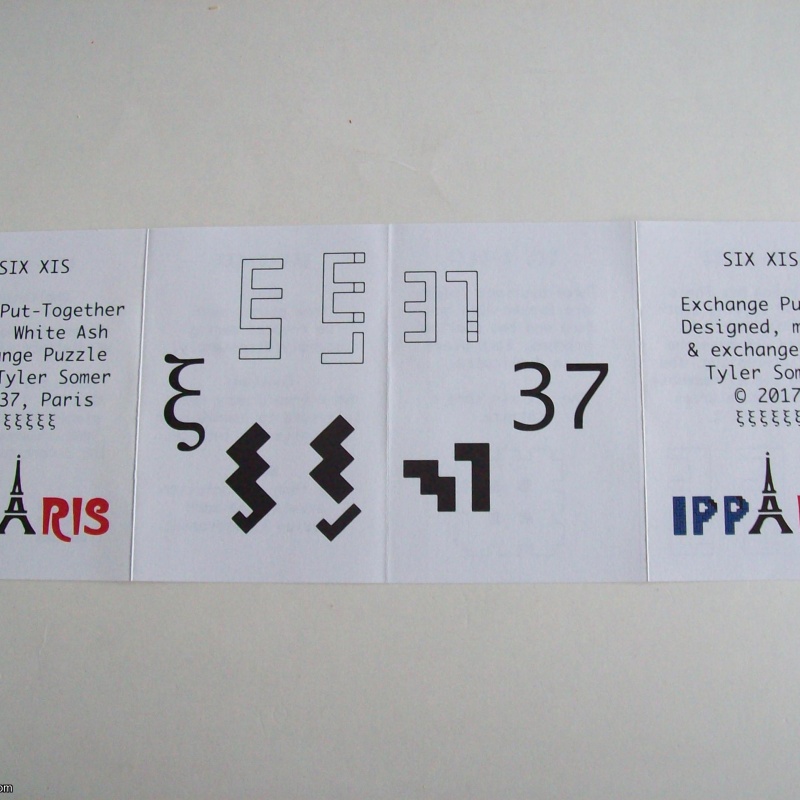 SIX SIX (Exchange Puzzle IPP 37)