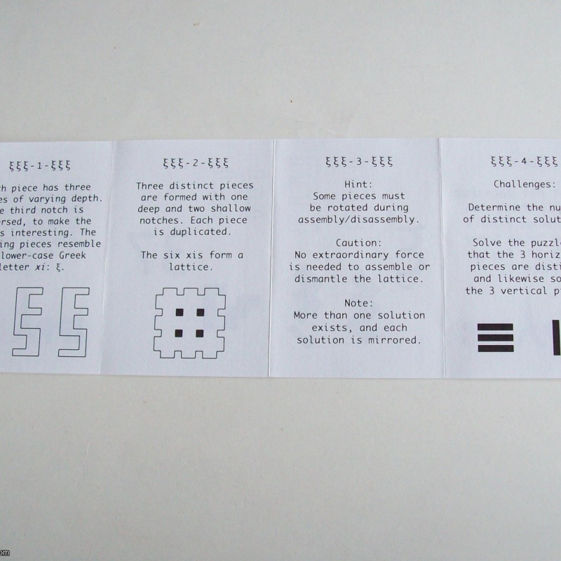 SIX SIX (Exchange Puzzle IPP 37)
